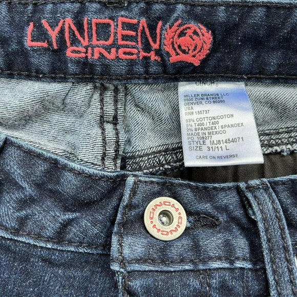 Cinch Women's Lynden Trouser Denim Flare Boot Cut Jeans Western Sz 31/11 L - Picture 5 of 9